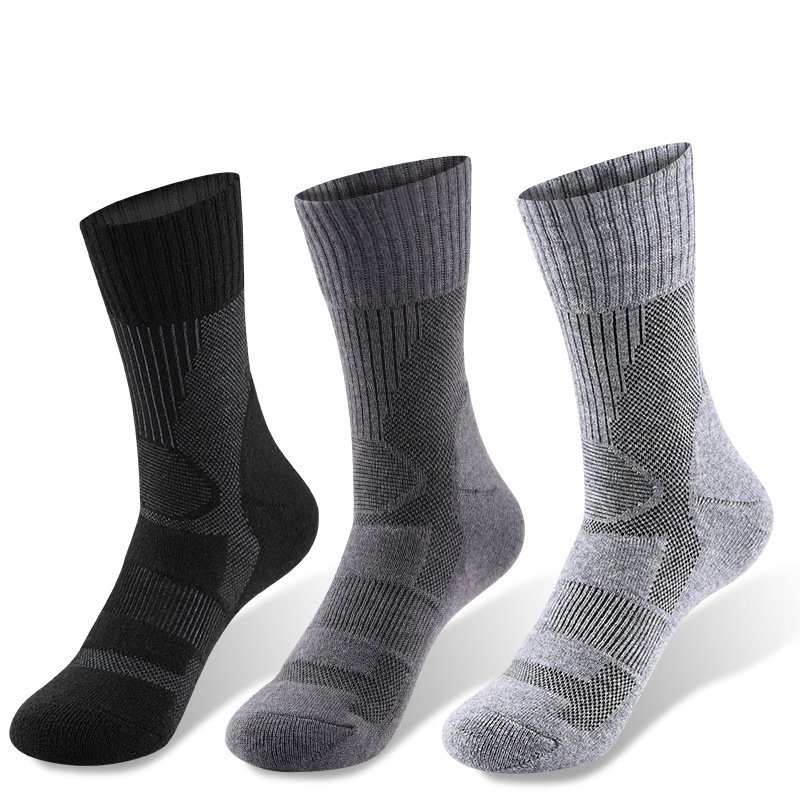 Thermal Sock Merino - 1 คู่ Merino ขนสัตว์ถุงเท้าฤดูหนาวถุงเท้าสําหรับผู้ชายผู้หญิงหนา Mountaineering เดินป่าถุงเท้า