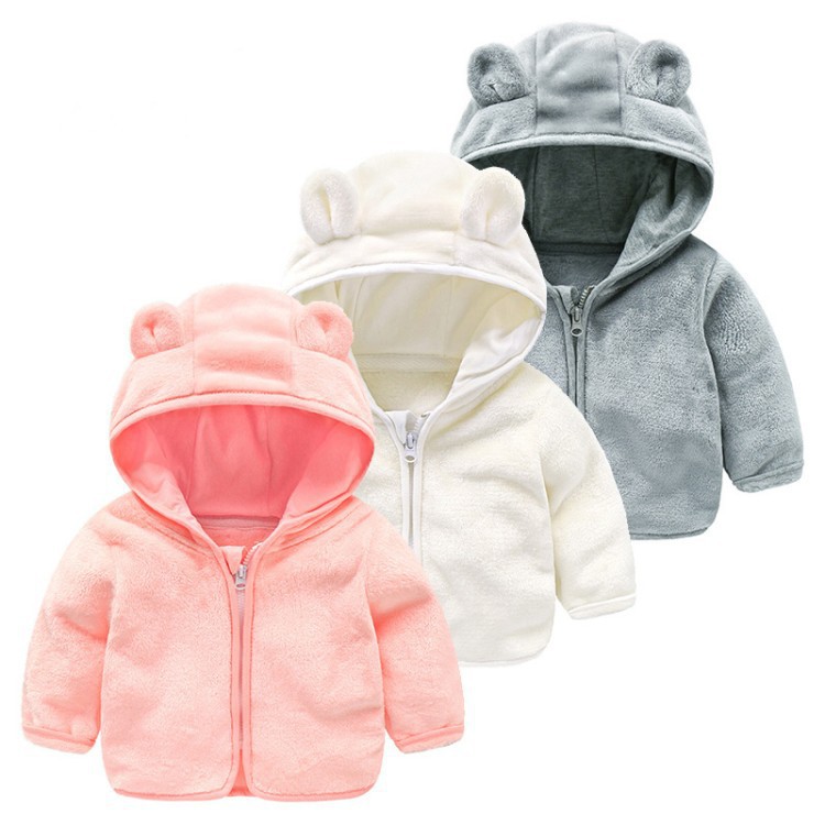 Winter Clothing 1 Year Old - เสื้อโค้ทเด็กผู้หญิงผู้ชายแขนยาวสีพื้นเรียบง่ายแบบใหม่ ฤดูใบไม้ร่วง ฤดูหนาว ปี 2026 สำหรับเด็กอายุ