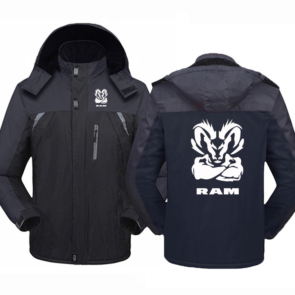 Winter Clothing Logos - เสื้อแจ็คเก็ตปีนเขาฤดูหนาวคุณภาพสูงและทนทานสำหรับผู้ชาย ลายพิมพ์โลโก้รถยนต์ Ram 1500 Turbo คอลเลคชั่นฤดูใบไม้ร่วงและฤดูหนาว