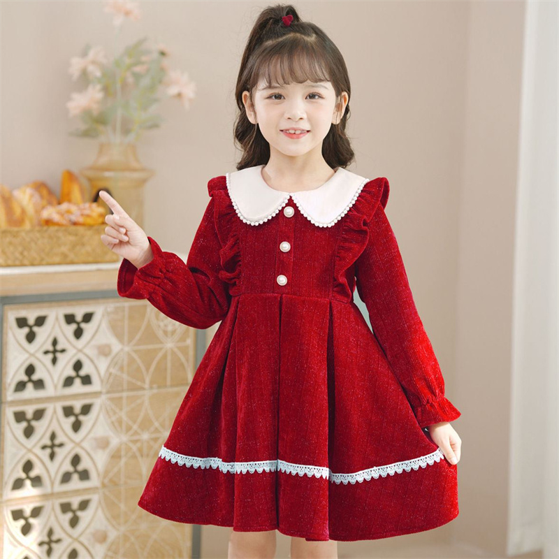 Winter Clothing 1 Year Old - เด็กทารกหวานชุด 2024 เด็กใหม่ฤดูใบไม้ร่วงฤดูหนาวชุดเจ้าหญิงงานแต่งงานวันเกิดพรรค Vestidos เด็กเสื้อผ้าแฟชั่น