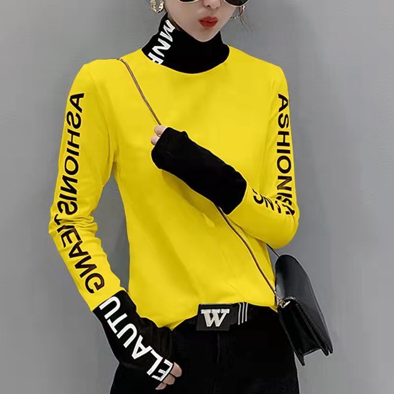 เสื้อผ้า เสื้อยืดแขนยาวสีเหลือ - Winter Clothing Offer บทวิจารณ์และราคา