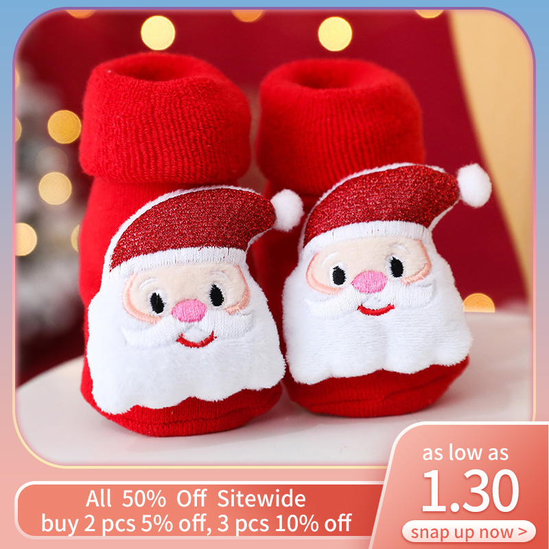 ถุงเท้าเด็กน่ารักสำหรับคริสต์ม - Winter Clothing Activities For Toddlers บทวิจารณ์และราคา