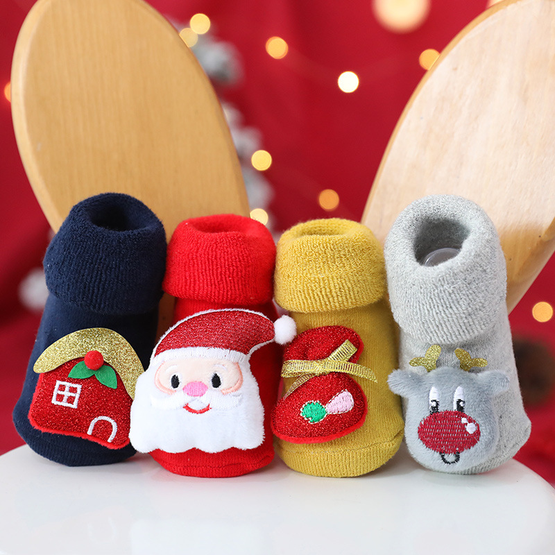 ถุงเท้าเด็กน่ารักสำหรับคริสต์ม - Winter Clothing Activities For Toddlers บทวิจารณ์และราคา