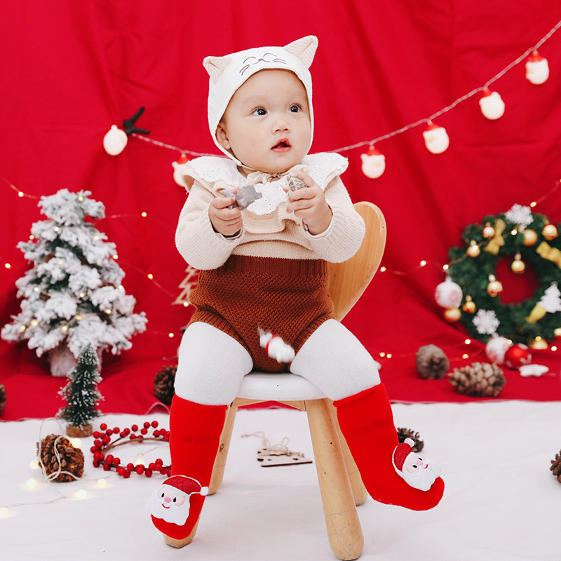 ถุงเท้าเด็กน่ารักสำหรับคริสต์ม - Winter Clothing Activities For Toddlers บทวิจารณ์และราคา