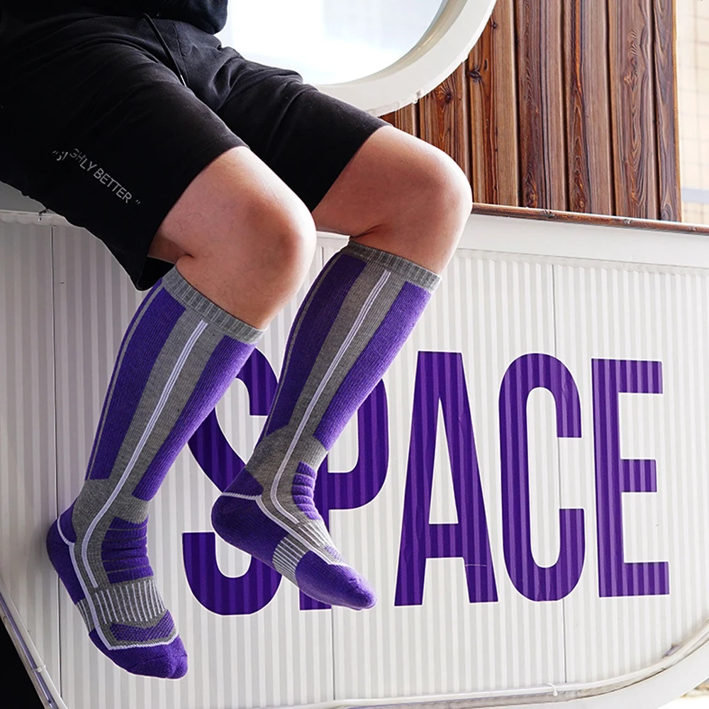 Xqqmxx ถุงเท้าสกี1คู่ถุงเท้าสก - Thermal Sock Merino บทวิจารณ์และราคา