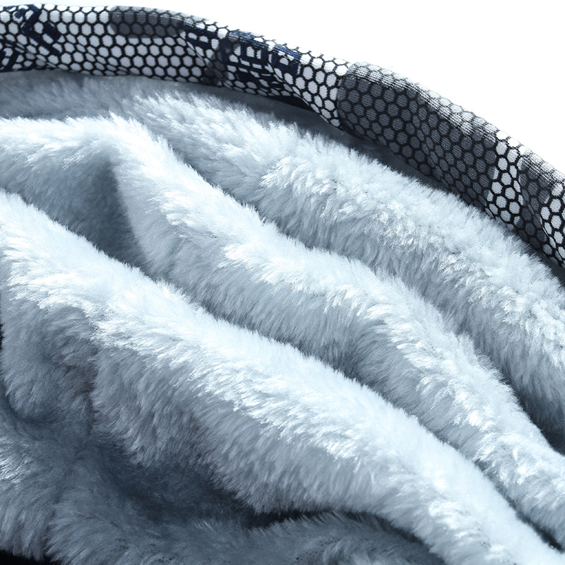 ชุดวอร์มผู้ชายผ้าฟลีซมีฮู้ดหนา - Winter Clothing Men บทวิจารณ์และราคา