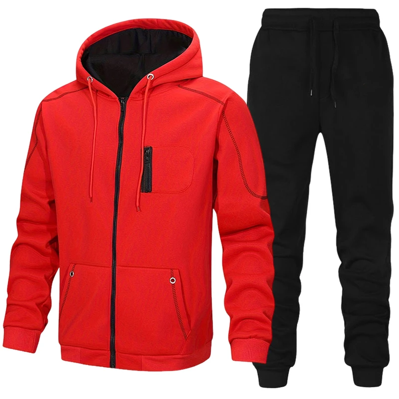 ชุดวอร์มแฟชั่นผู้ชาย เสื้อฮู้ด - Jacket Winter Clothing บทวิจารณ์และราคา