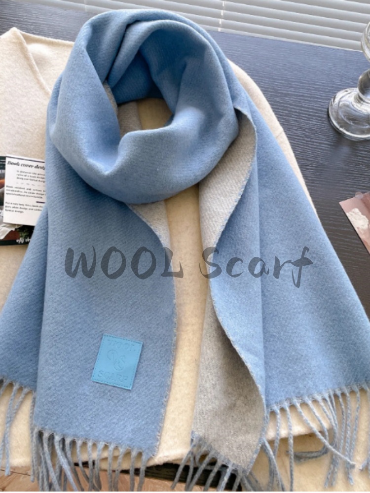 ผ้าพันคอขนสัตว์หนานุ่ม อุ่นสบา - Cashmere Scarf Wrap บทวิจารณ์และราคา