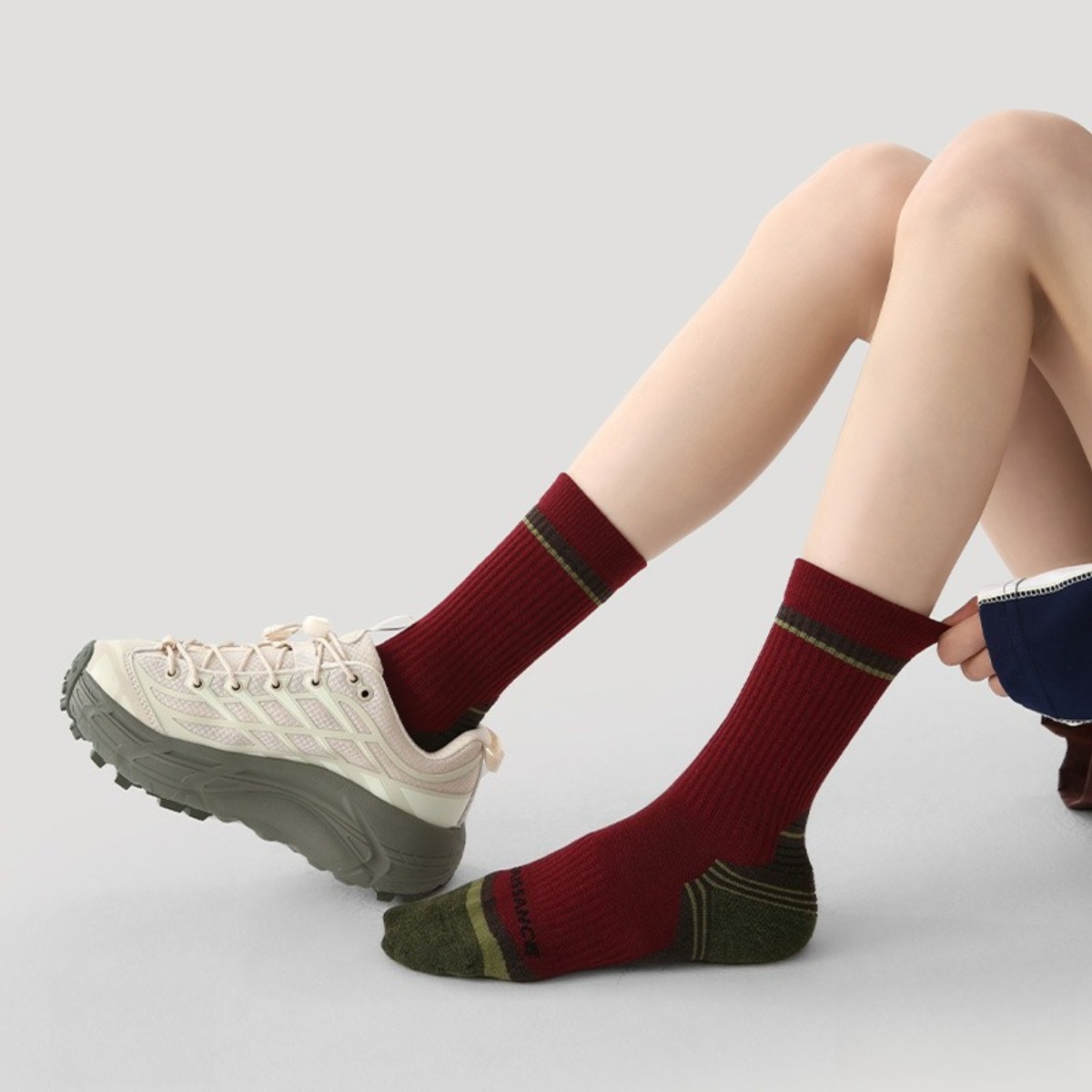 ถุงเท้าขนแกะเมอริโนสำหรับผู้ชา - Thermal Sock Merino บทวิจารณ์และราคา