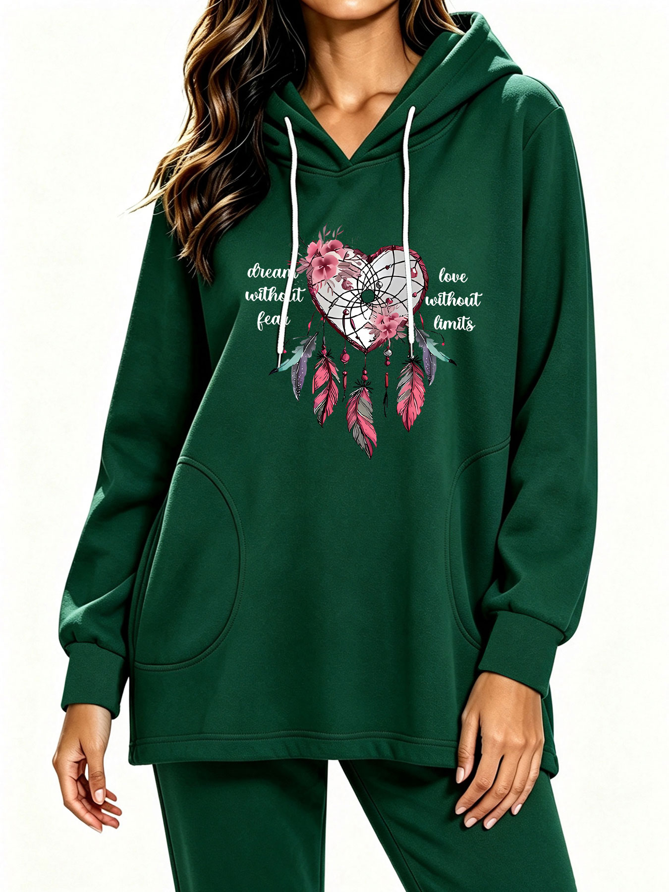 เสื้อฮู้ดดี้พิมพ์ลายคำภาษาอังก - Winter Clothing English บทวิจารณ์และราคา