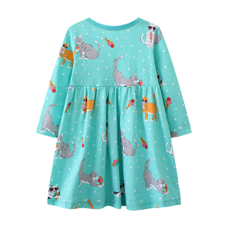 ชุดเดรสลายแมวแขนยาวสำหรับเด็กผ - Winter Clothing Activities For Toddlers บทวิจารณ์และราคา