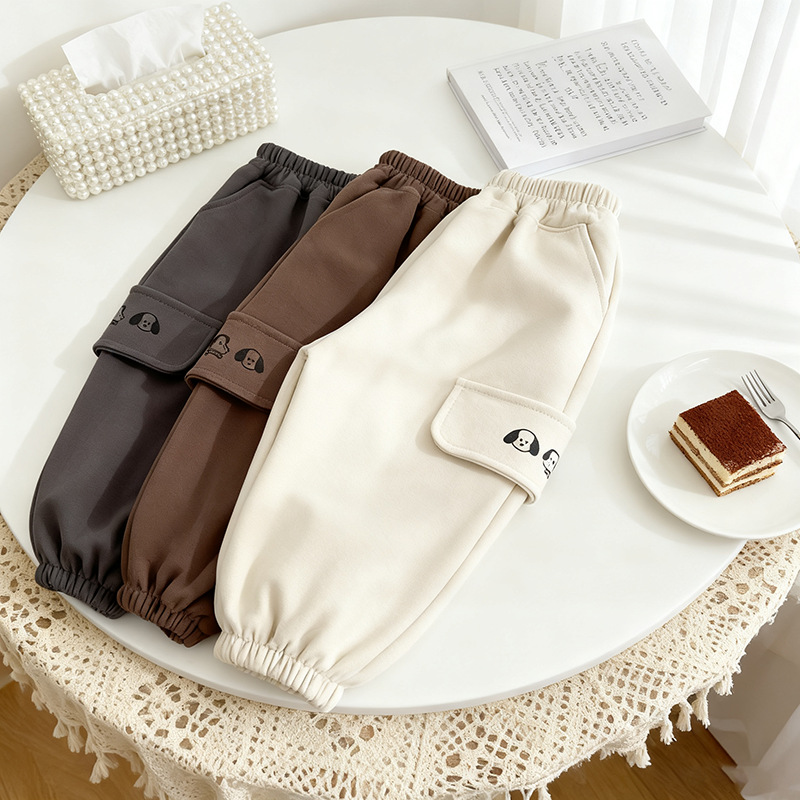 1-8Y กางเกงเด็กเกาหลีฤดูใบไม้ร - Winter Clothing 1 Year Old บทวิจารณ์และราคา