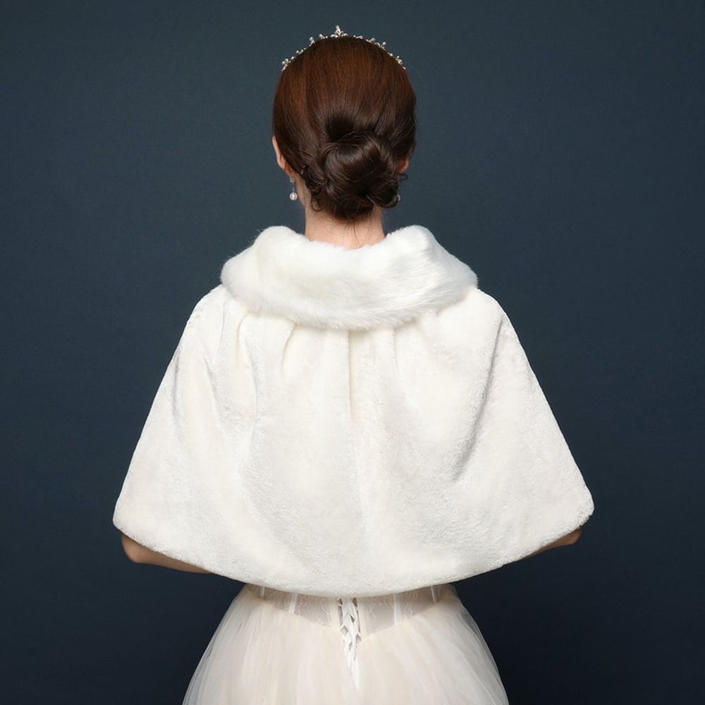 ผ้าคลุมไหล่สำหรับผู้หญิงสีขาวส - Jacket Winter Clothing บทวิจารณ์และราคา