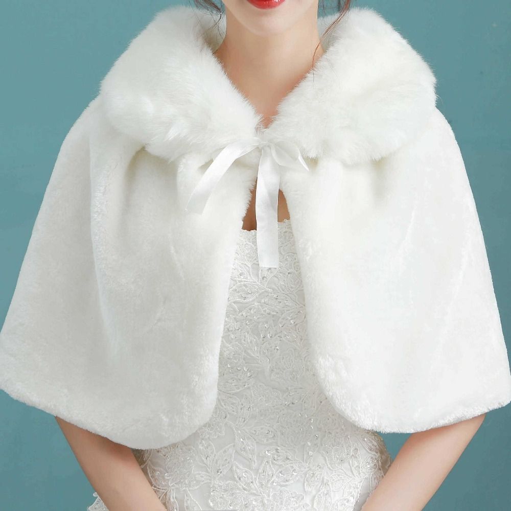 ผ้าคลุมไหล่สำหรับผู้หญิงสีขาวส - Jacket Winter Clothing บทวิจารณ์และราคา