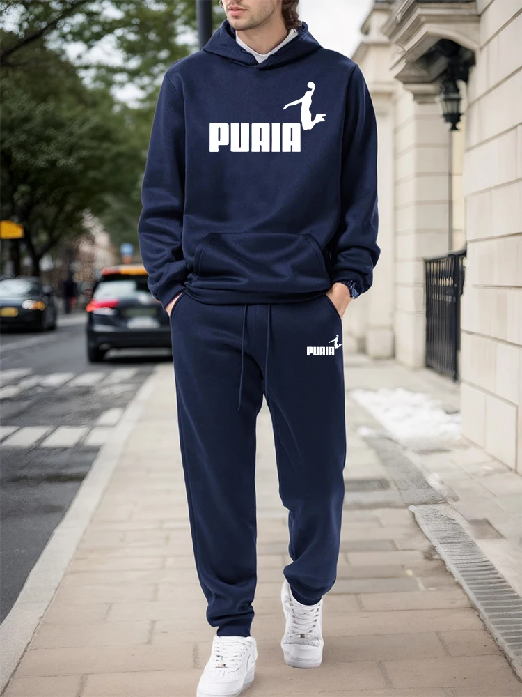 ชุดเซ็ตผู้ชาย/เสื้อฮู้ด/กางเกง - Winter Clothing Men บทวิจารณ์และราคา