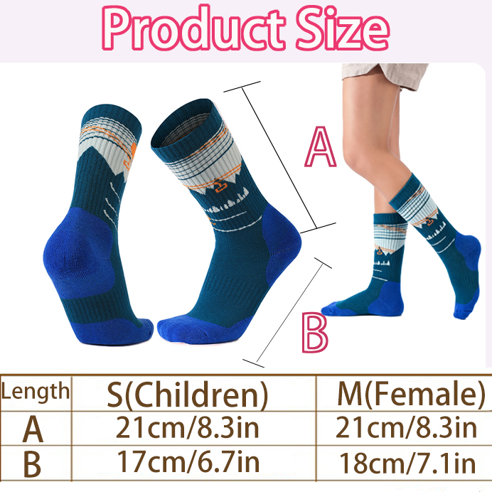 1 คู่ถุงเท้าสกีขนแกะเมอริโนสำห - Thermal Sock Merino บทวิจารณ์และราคา