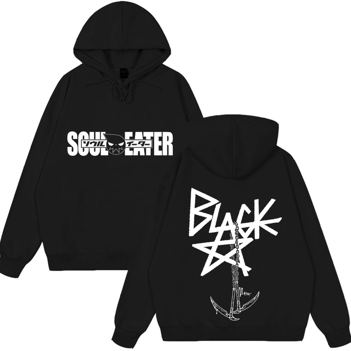 เสื้อฮู้ดลายโลโก้ Soul Eater จ - Winter Clothing Logos บทวิจารณ์และราคา