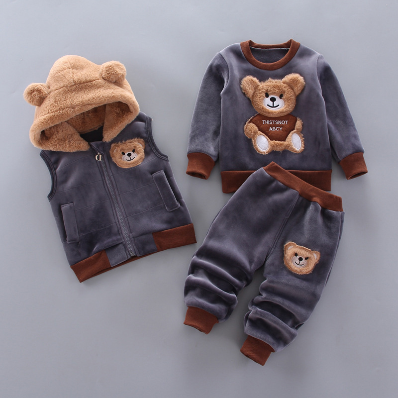 ชุดเสื้อผ้าเด็กฤดูหนาว ชุดเด็ก - Winter Clothing 1 Year Old บทวิจารณ์และราคา