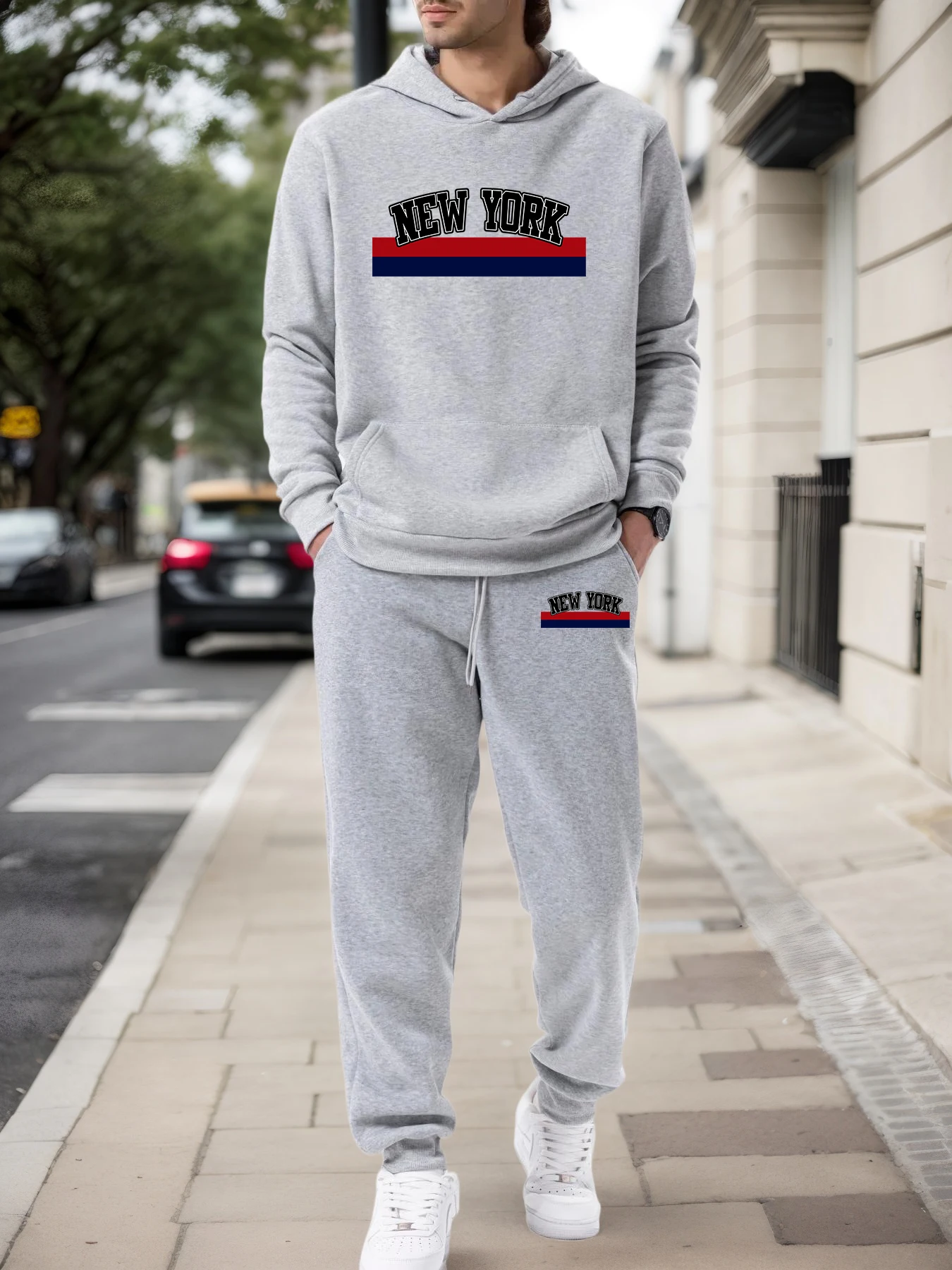 เสื้อฮู้ดผู้ชายขายดี ชุด 2 ชิ้ - Winter Clothing Men บทวิจารณ์และราคา