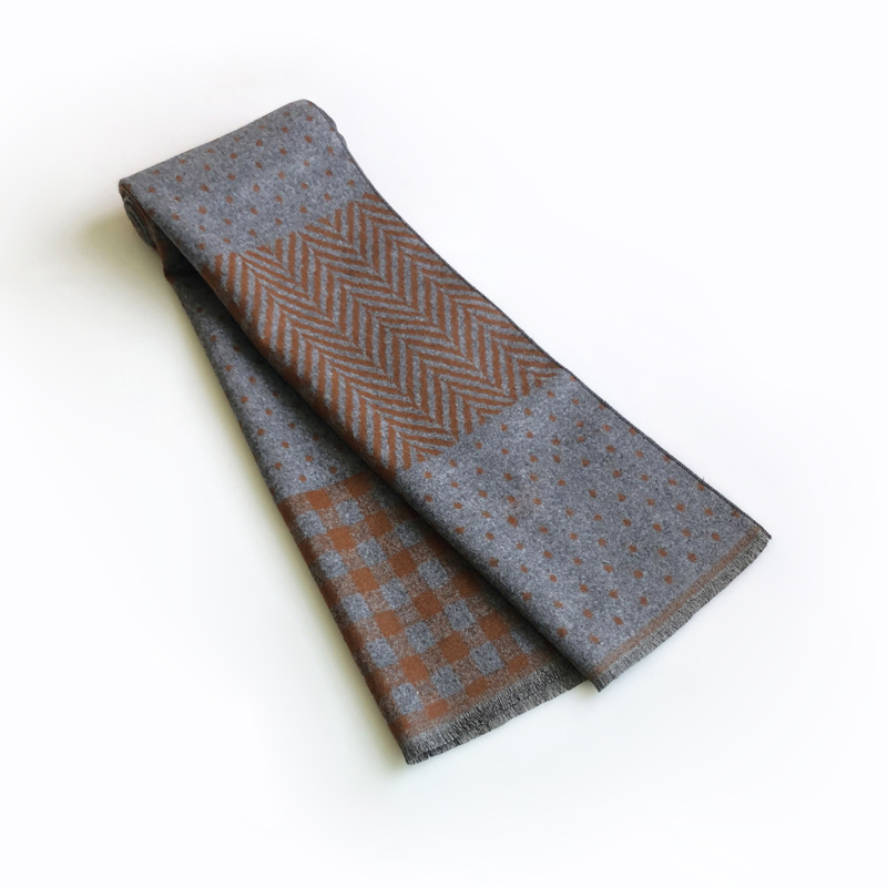 ผ้าพันคอแฟชั่นสำหรับผู้ชายดีไซ - Cashmere Scarf Wrap บทวิจารณ์และราคา