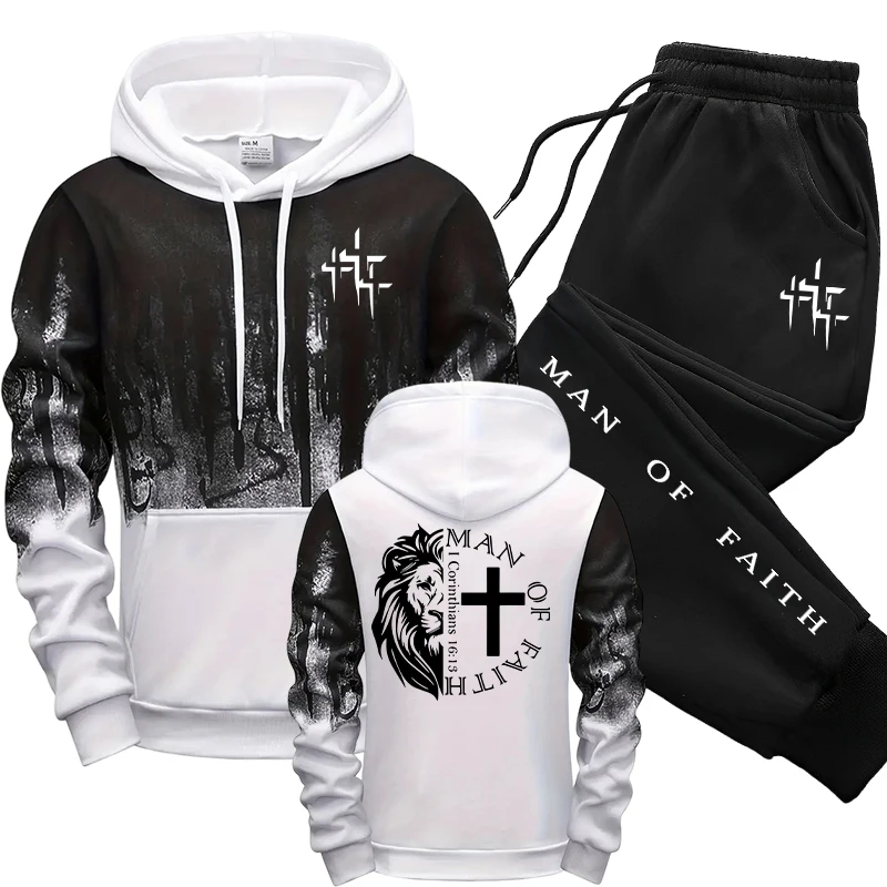 ชุดเซ็ตผู้ชายลาย Man of Faith  - Winter Clothing Men บทวิจารณ์และราคา