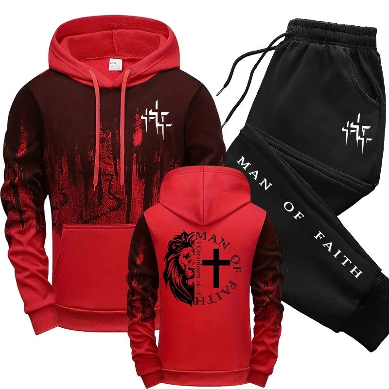 ชุดเซ็ตผู้ชายลาย Man of Faith  - Winter Clothing Men บทวิจารณ์และราคา
