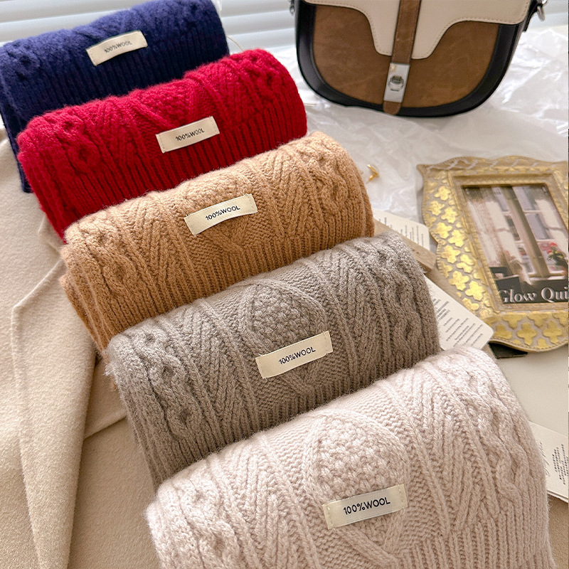 ผ้าพันคอขนสัตว์แท้ 100% หรูหรา - Cashmere Scarf Wrap บทวิจารณ์และราคา