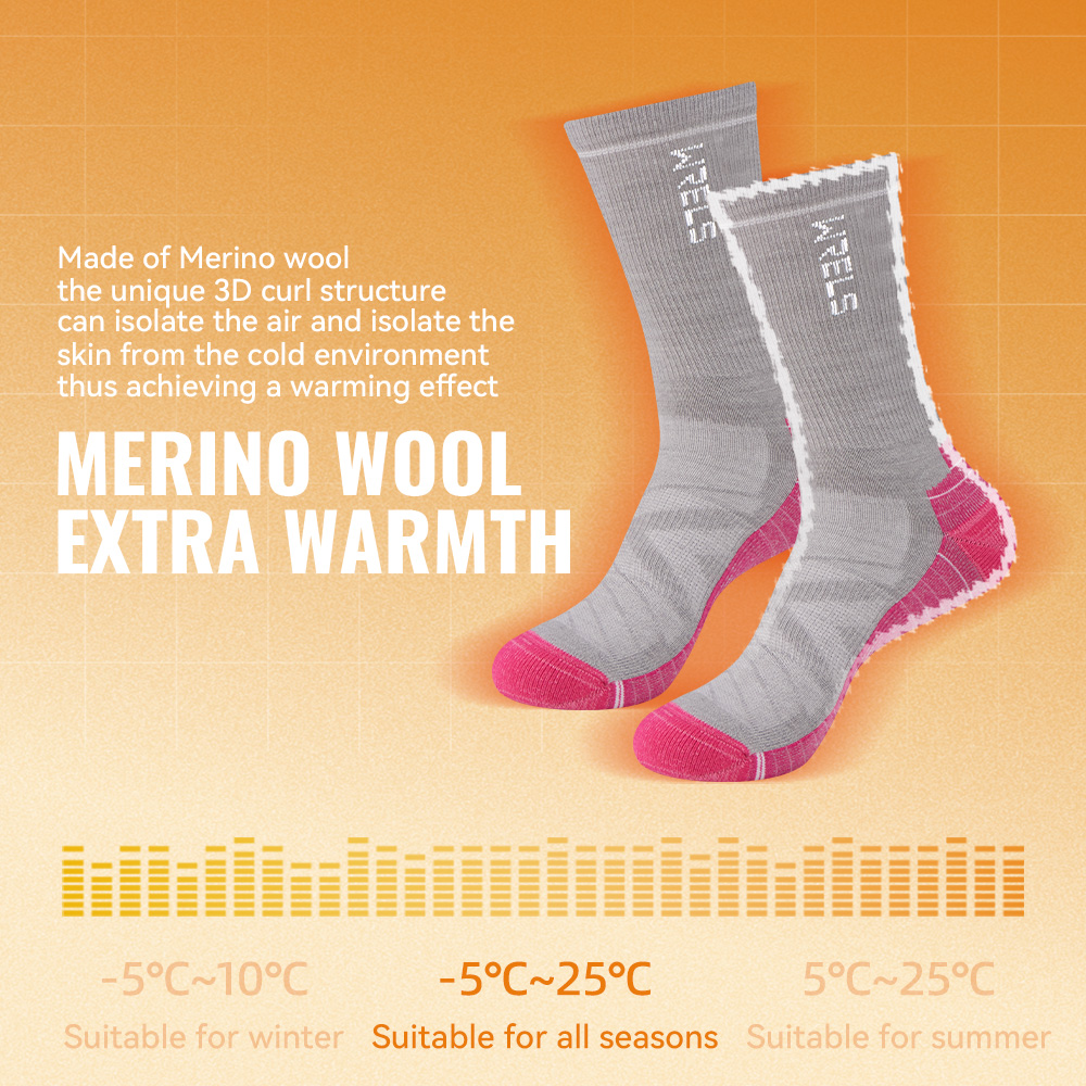 ถุงเท้าขนแกะเมอริโน WRELS 1/2/ - Thermal Sock Merino บทวิจารณ์และราคา