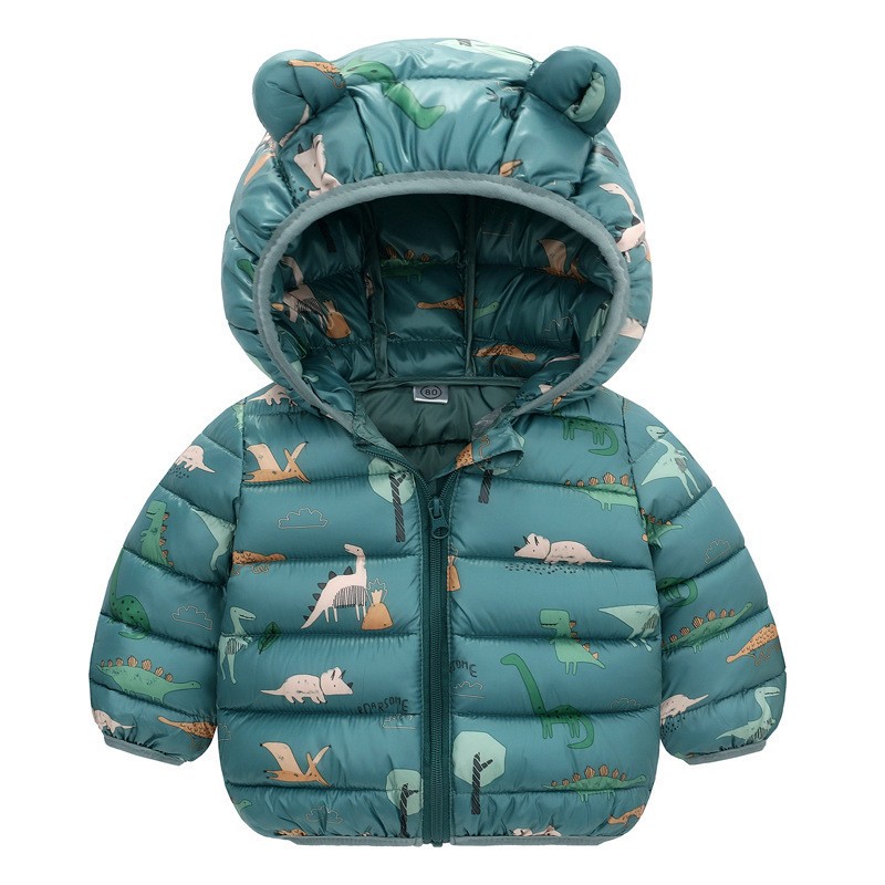 เด็กทารก Hooded น้ําหนักเบาลงเ - Winter Clothing 1 Year Old บทวิจารณ์และราคา