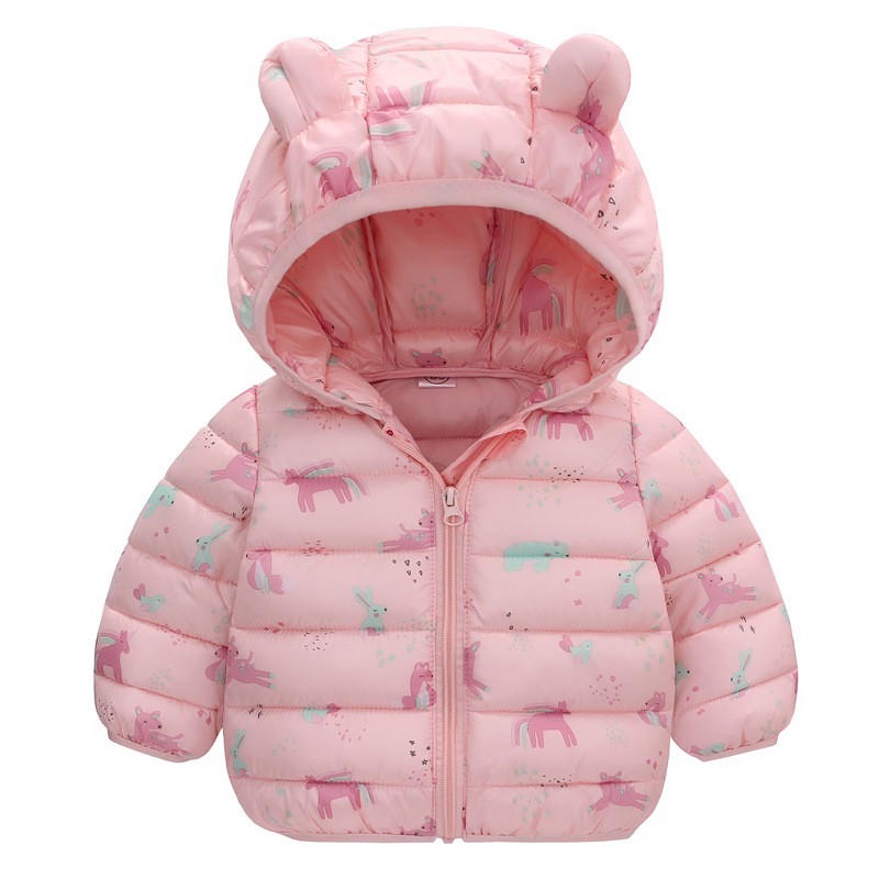 เด็กทารก Hooded น้ําหนักเบาลงเ - Winter Clothing 1 Year Old บทวิจารณ์และราคา