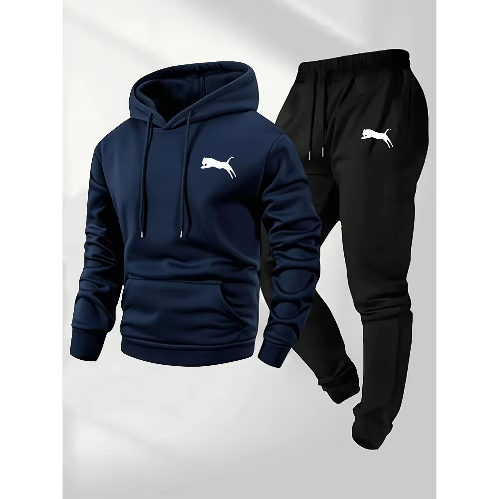ชุดเซ็ตเสื้อฮู้ดและกางเกงขายดี - Winter Clothing Men บทวิจารณ์และราคา